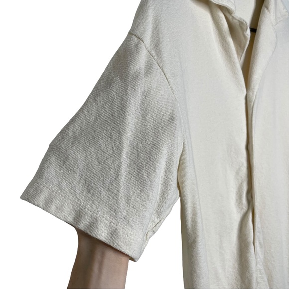 Zara short sleeve button down shirt camp collar - Picture 5 of 7